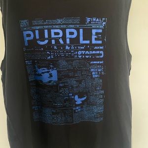 Purple Brand Black T-Shirt